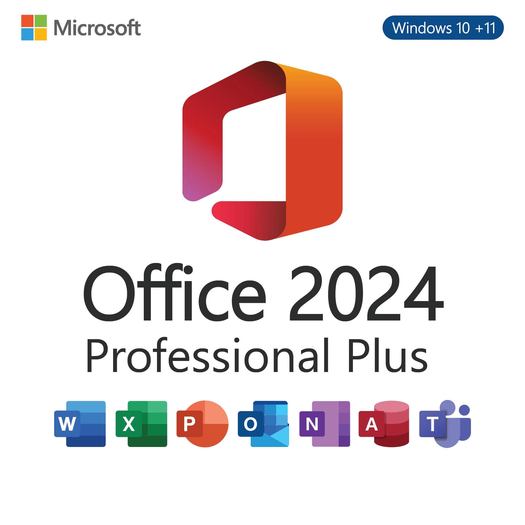 Microsoft Office 2024 Professional Plus – Lifetime License Key