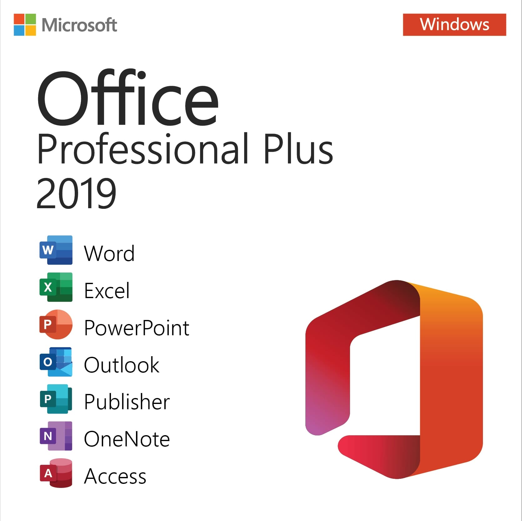 Microsoft Office 2019 Professional Plus – Lifetime License