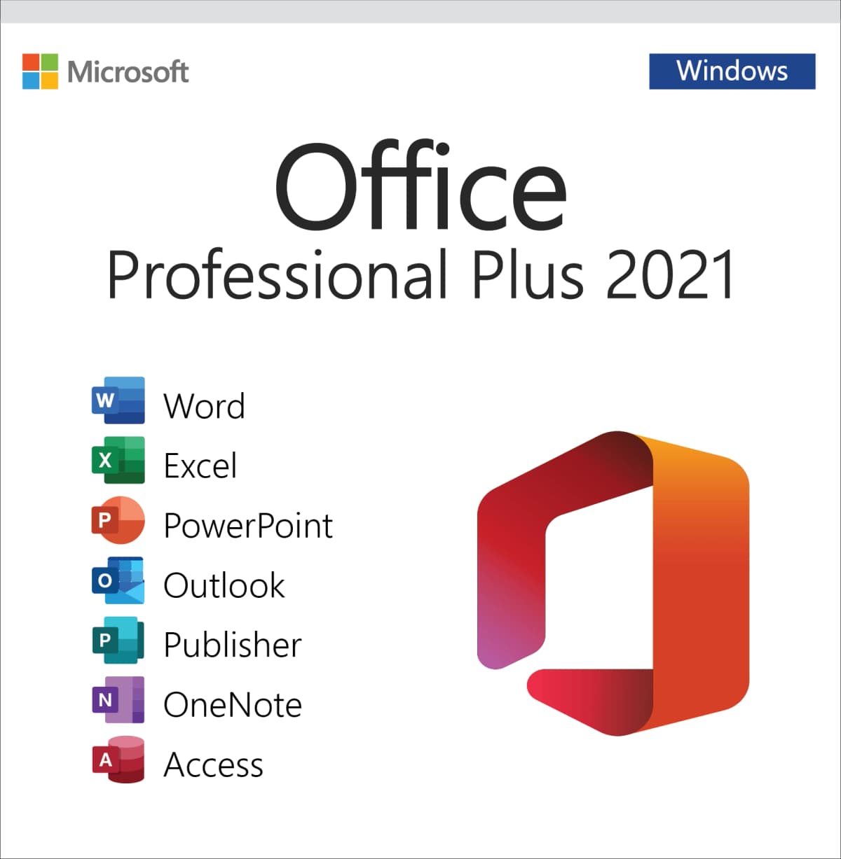 Microsoft Office 2021 Professional Plus Lifetime License OfficeGSM