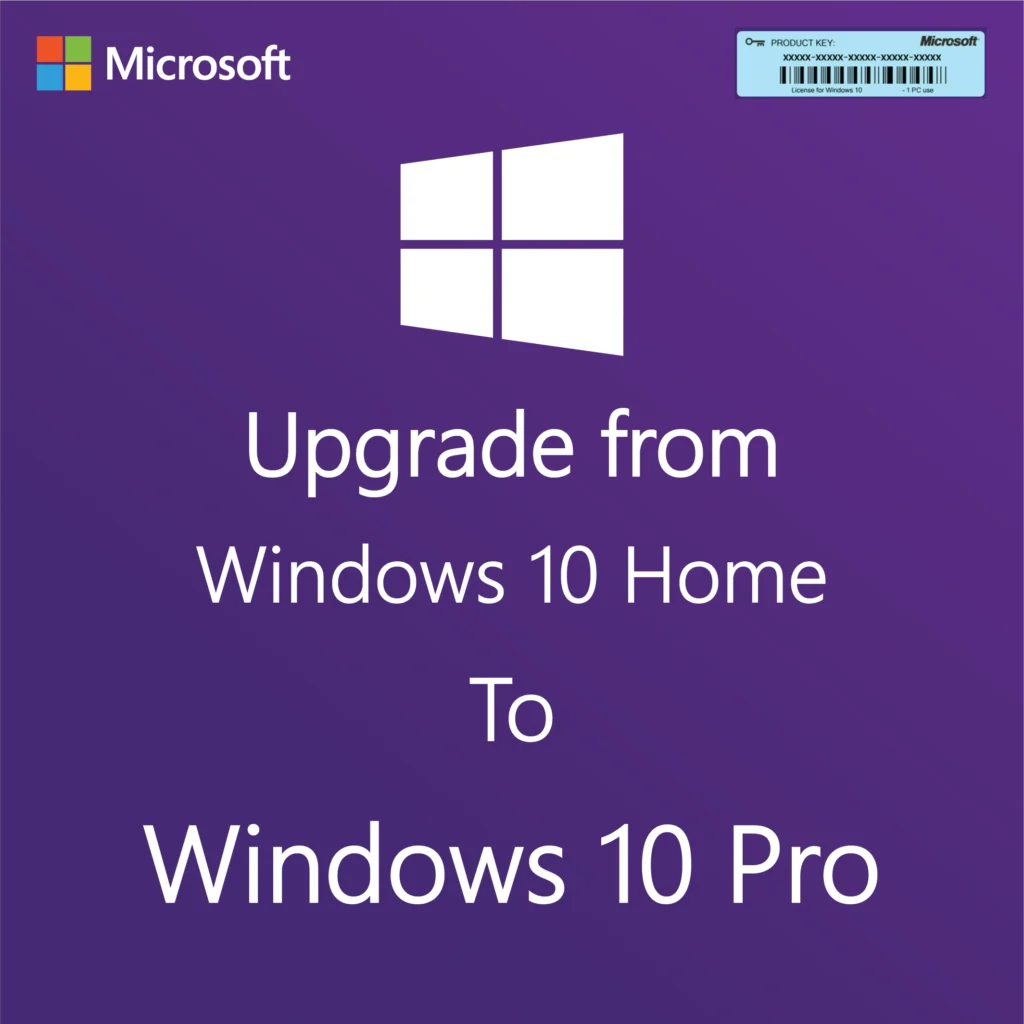 Upgrade from Windows 10 Home to Windows 10 Professional