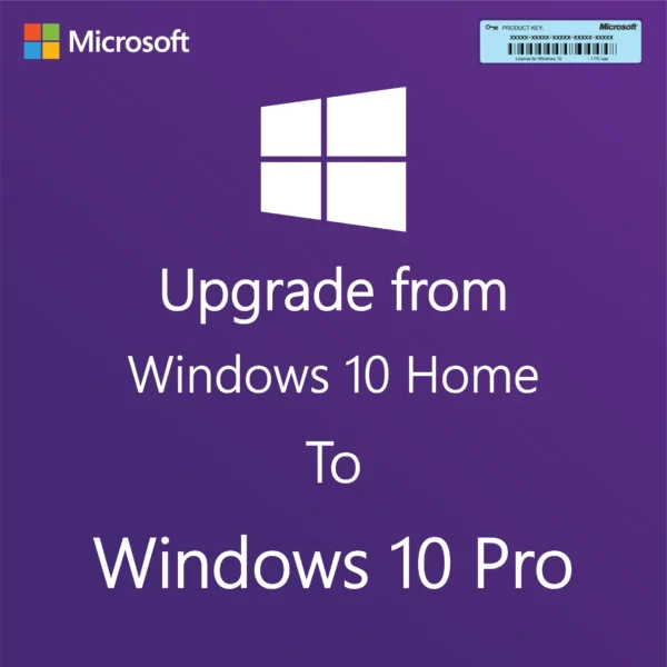 Upgrade from Windows 10 Home to Windows 10 Professional