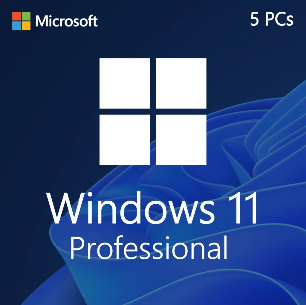Windows 11 Pro for 5 pcs