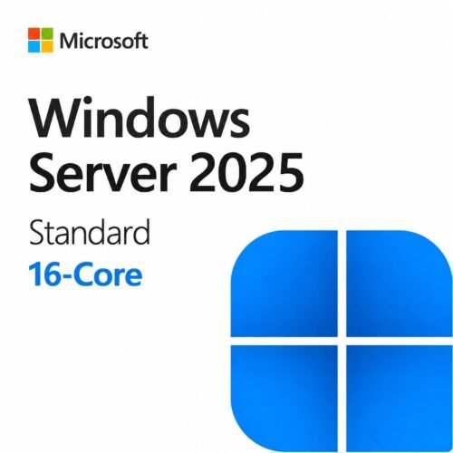 Windows Server 2025 Standard 16-core product key - genuine lifetime license