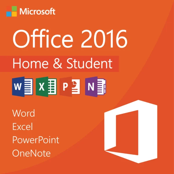 Microsoft Office 2016 Home & Student – Lifetime License