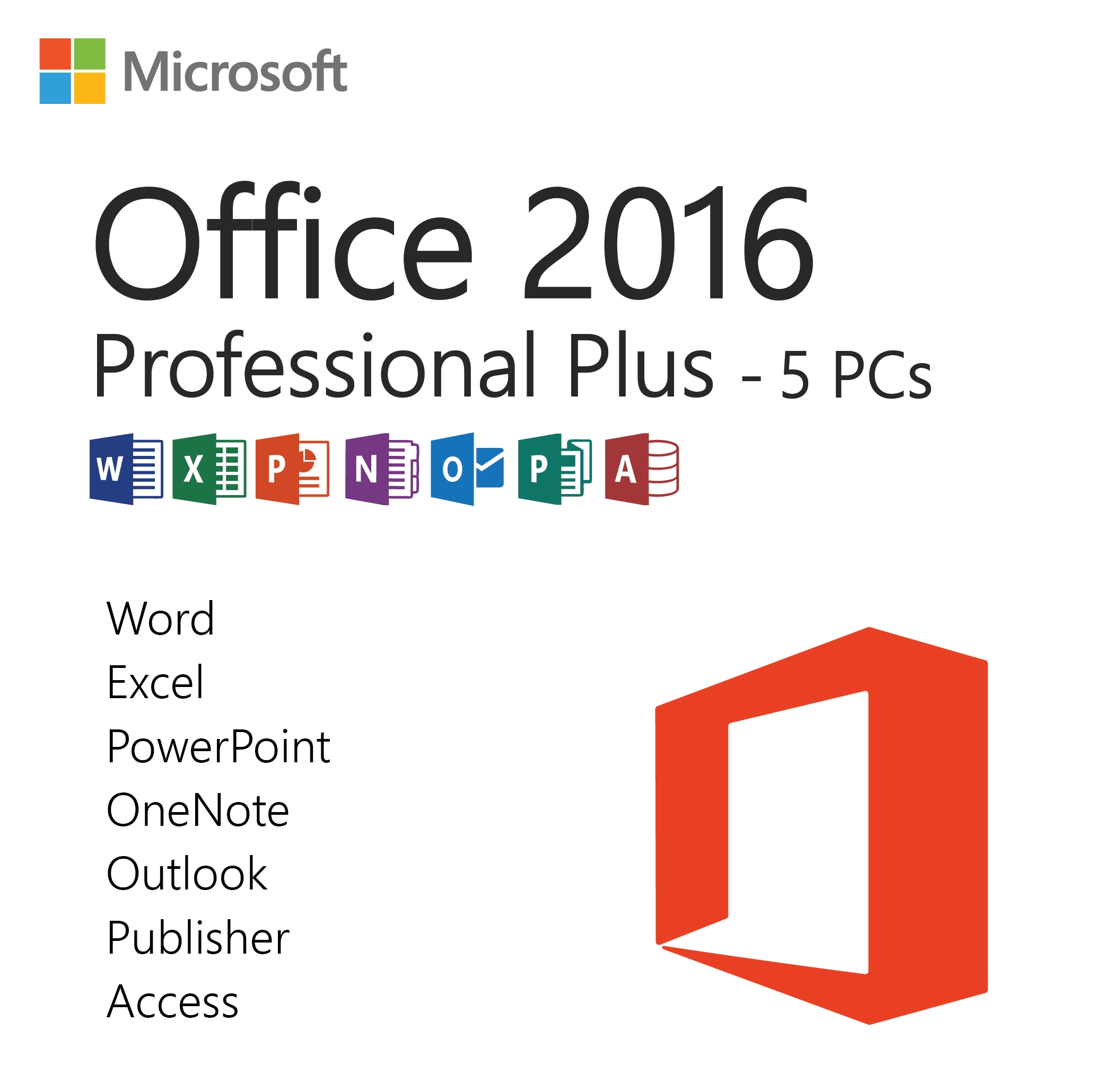 Office 2016 Pro Plus 5 PC download and activation guide