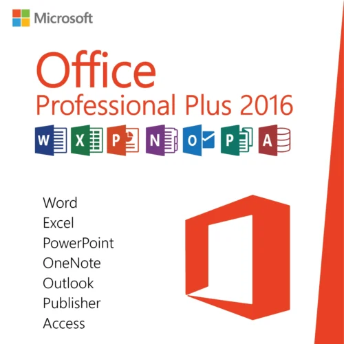 Microsoft Office 2016 Professional Plus – Lifetime License | Instant Delivery