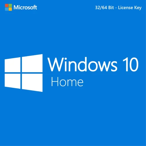 Microsoft Windows 10 Home 32/64 Bit – Lifetime License Key