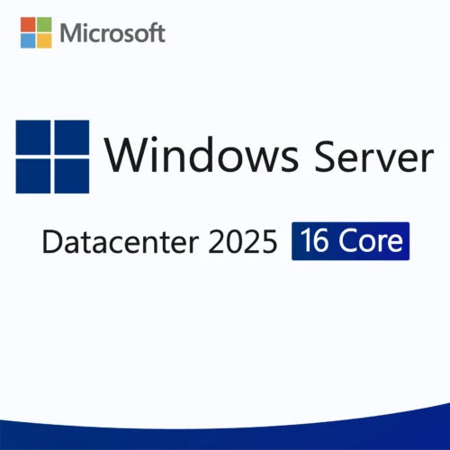 Windows Server 2025 Datacenter 16 Core – Genuine Lifetime Key